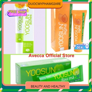 Kem Ngừa Mụn, Ngừa Thâm Yoosun Nghệ 20g , Rau Má 25g