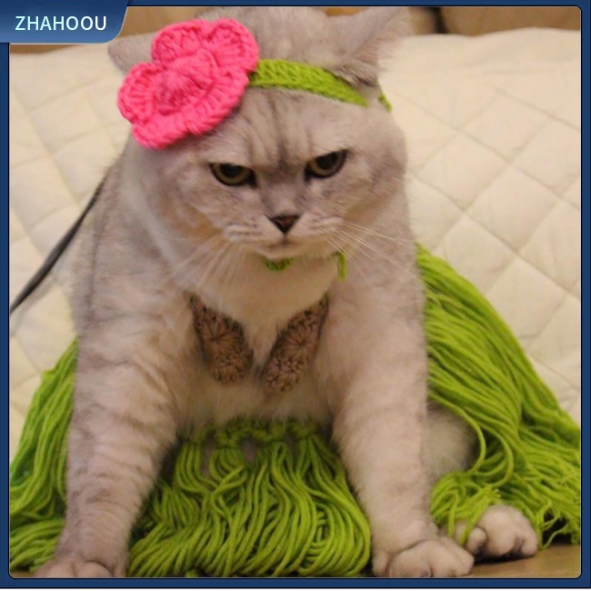 ☃Nhà☃ Chân Váy Tua Rua Hóa Trang Chó Bull Corgi