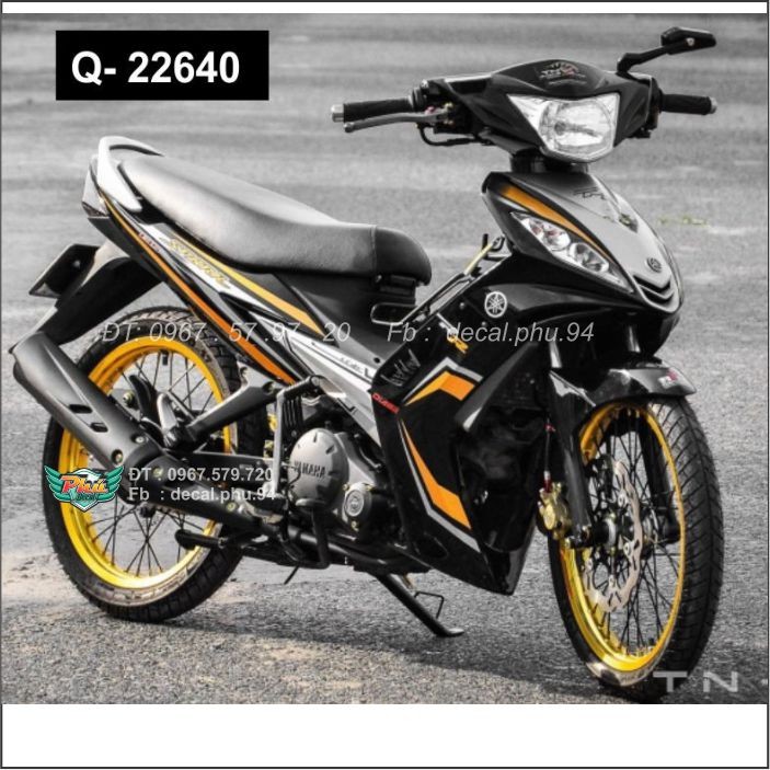 Tem Rời  Excitr 135 2006 Cam đen (B)