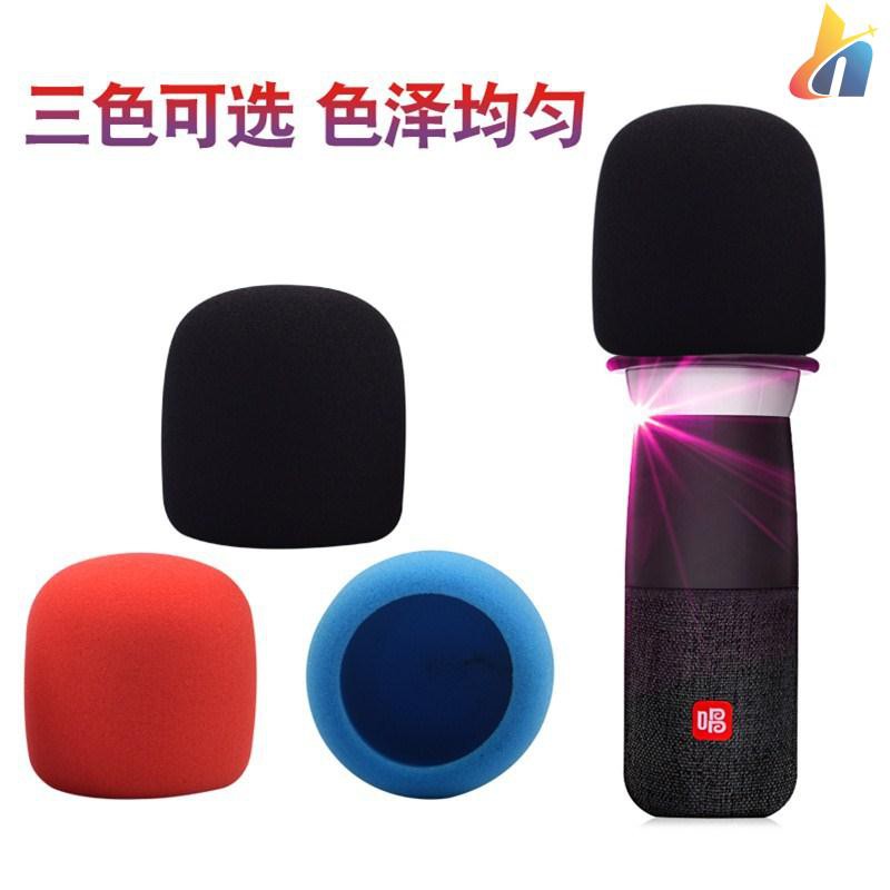 Suitable for singing G1 mobile phone microphone microphone cover K song spray cover dust sponge cover microphone saliva