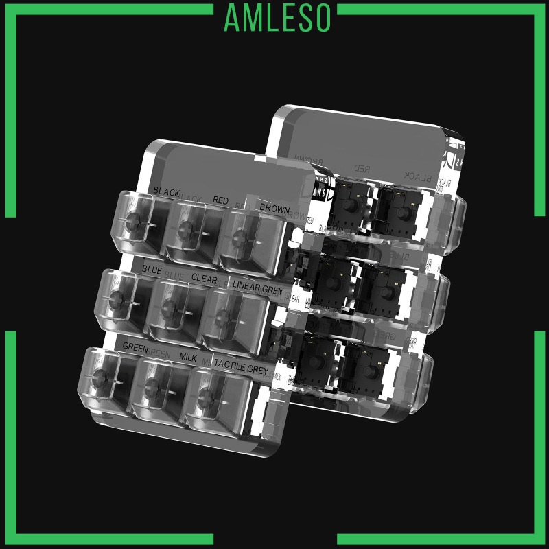 [AMLESO] Sampler Keycap MX Switch Tool 9-Key Switch Tester for Cherry Keyboard