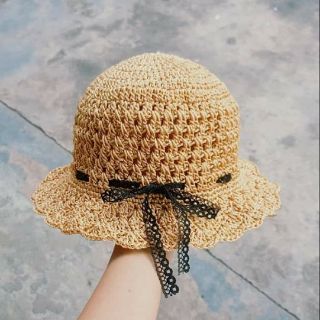 Mũ sợi thô cho bé