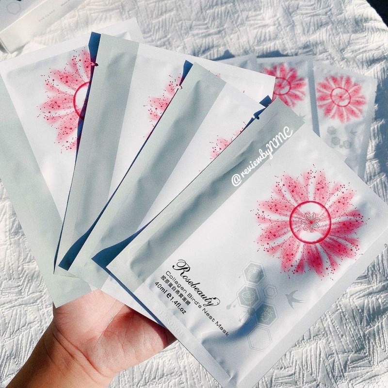 MẶT NẠ 💞💞]COLLAGEN YẾN Teil Micro dưỡng trắng căng bóng da