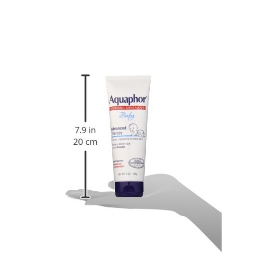 [Date 10/2023 198g] Kem dưỡng da chống hăm Aquaphor Baby Advanced Therapy Healing Ointment Skin