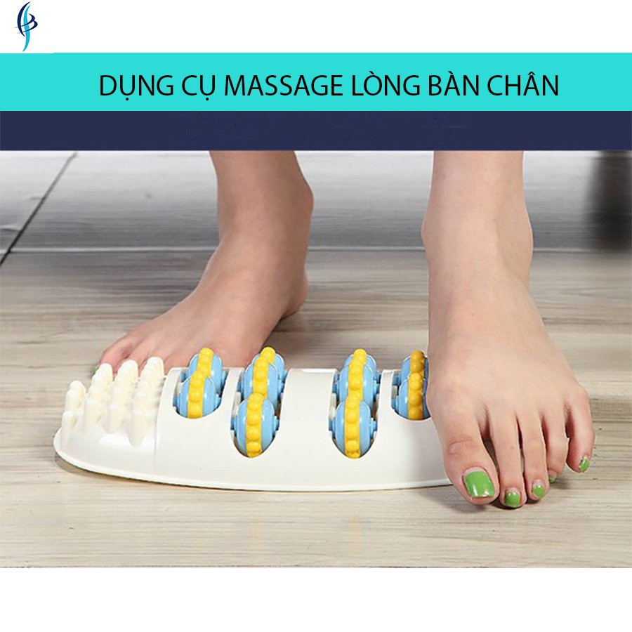 [Phiên bản mới] Bàn lăn massage chân cao cấp 10 bánh răng