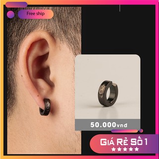 Khuyên tai không bấm_Khuyên khắc hình rồng