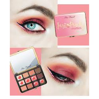 Phấn mắt Too Faced Just Peachy Velvet Matte