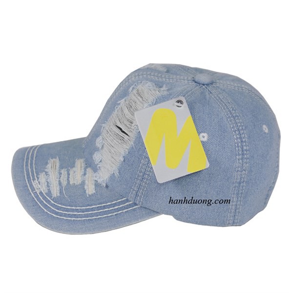 Nón kết jean nam bụi, mũ lưỡi trai jean thiết kế độc đáo, sáng tạo dành cho cả nam và nữ