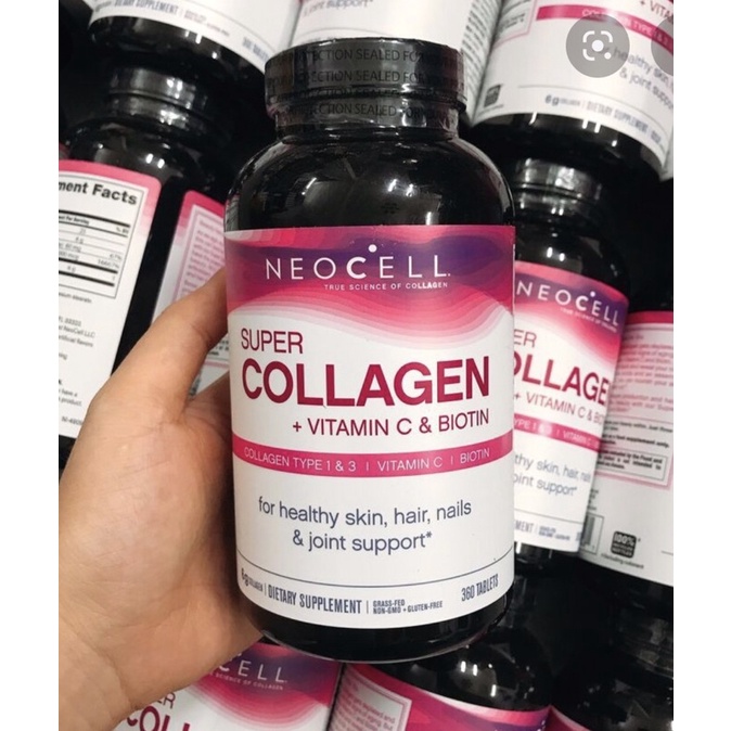 Viên Uống Super Collagen NeoCell 360v