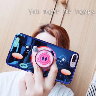⚡ỐP IPHONE⚡ ỐP LƯNG LỢN POP - TẶNG KÈM POP ⚡