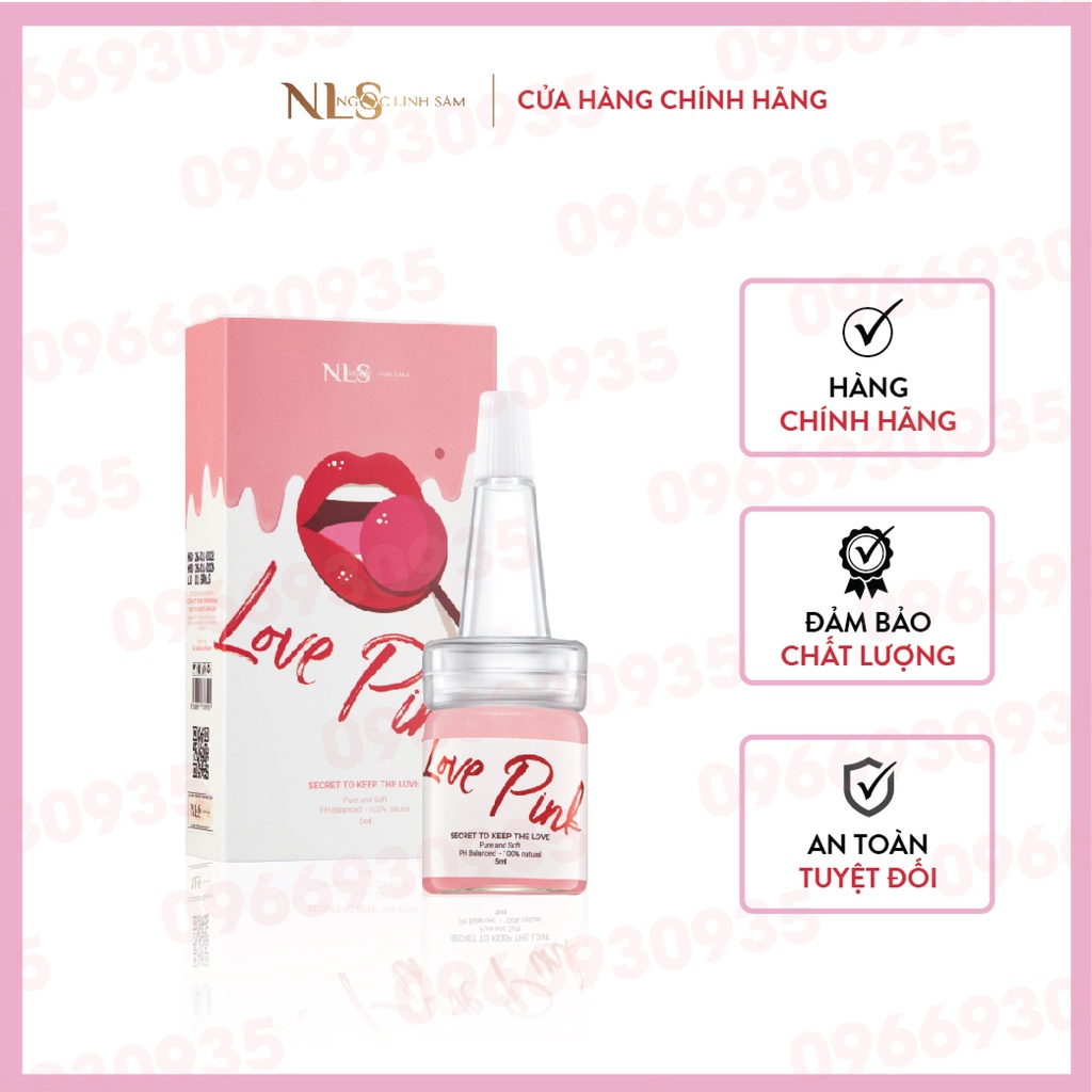 Serum LOVE PINK NLS Dưỡng Hồng Se Khít Vùng Kín 5ml