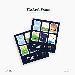 Sticker Hoàng tử bé Traveler cán nhũ