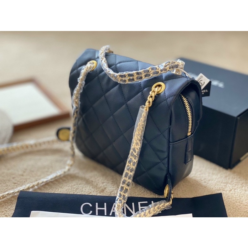 ✅Túi BALO CHANEL NEW 2022 - 20x20cm - Bản SUP [Fullbox NC]