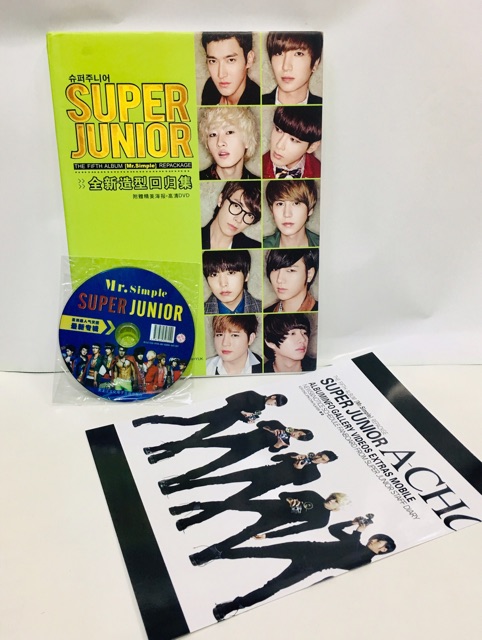 Superjunior photobook ảnh kpop loại dày 300k giảm còn 170k