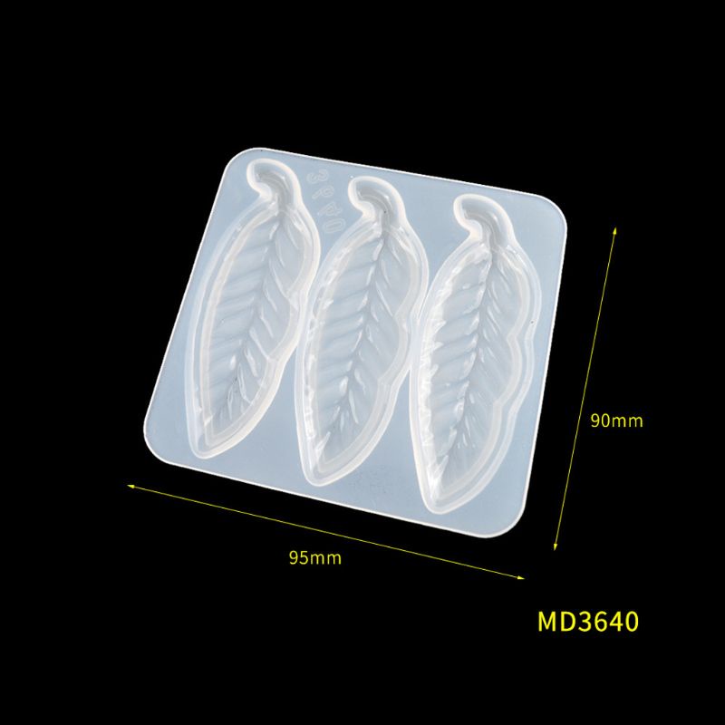 Khuôn Silicone Làm Kẹp Tóc Nhiều Hình Dạng DIY