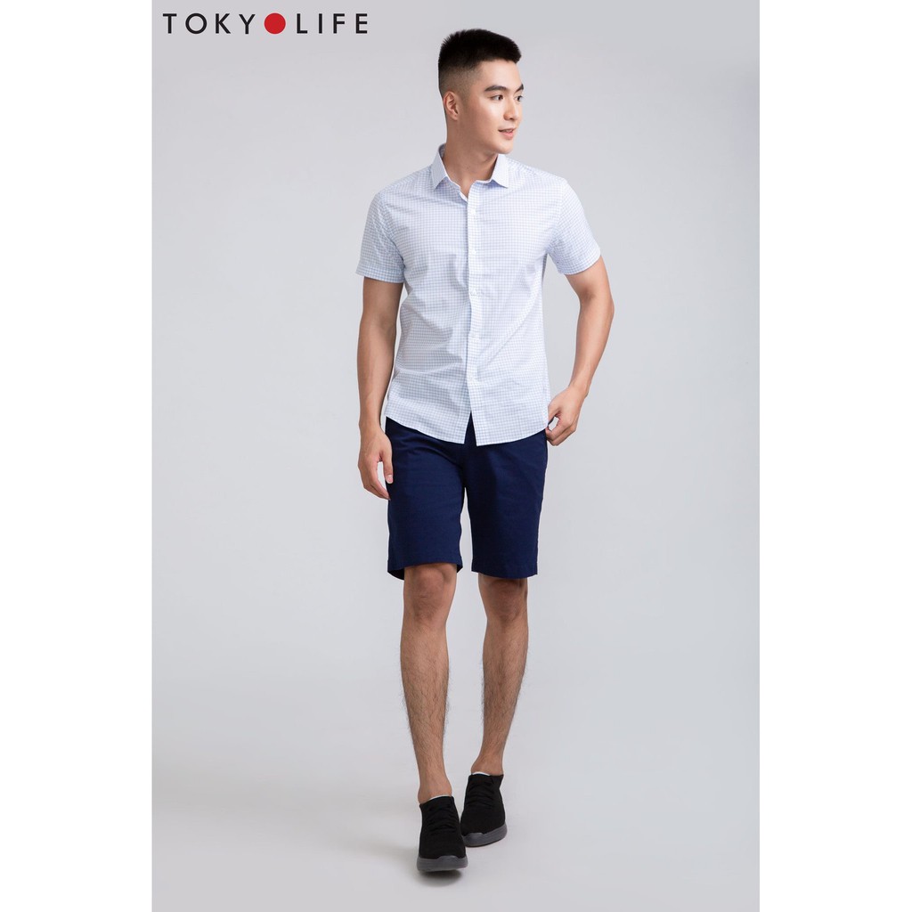 [Mã WABRTKL12 giảm 10% đơn 250K] Áo sơ mi Nam ngắn tay TOKYOLIFE dáng suông I733-057E | BigBuy360 - bigbuy360.vn