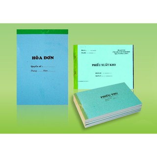 Phiếu chi, thu-xuất kho, nhập kho A5 (giấy mỏng Pơluya)