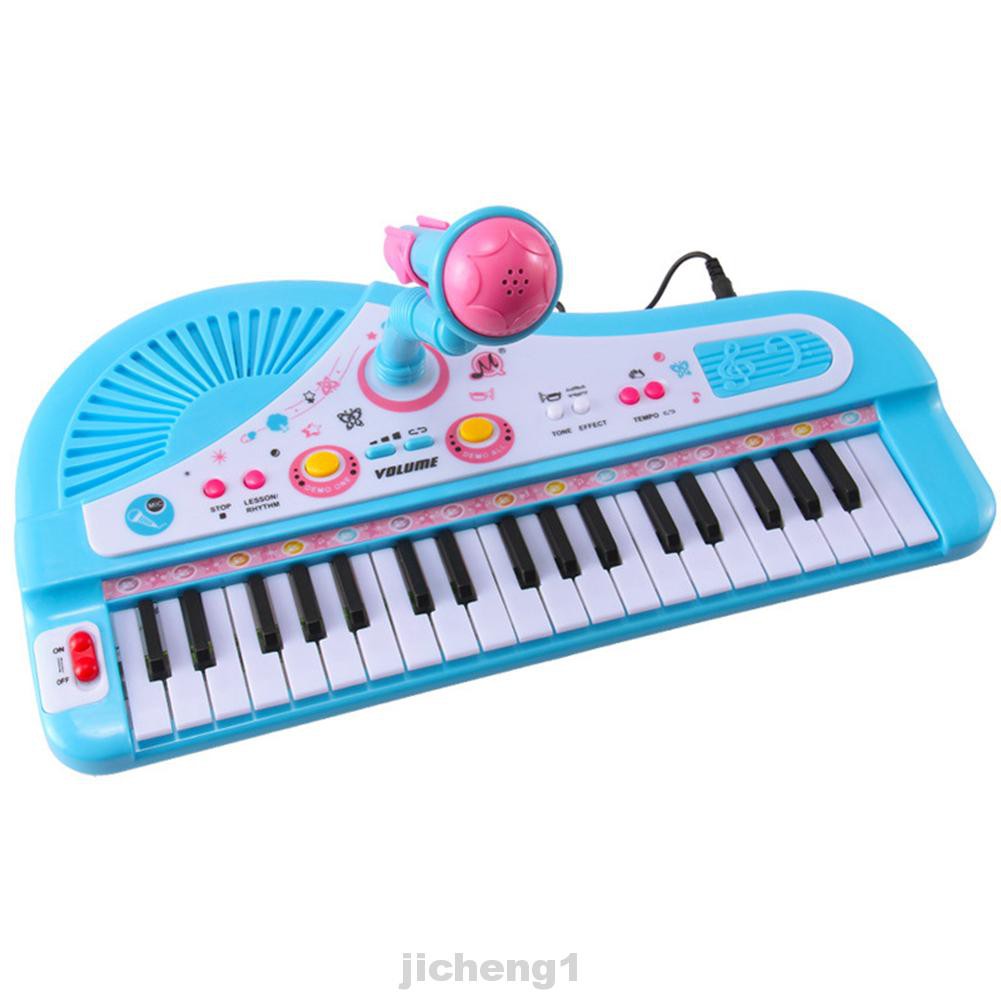 Đàn Piano Điện Tử 37 Phím Có Mic Cho Bé