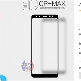 Dán cường lực full Nillkin CP+ max samsung A8 2018