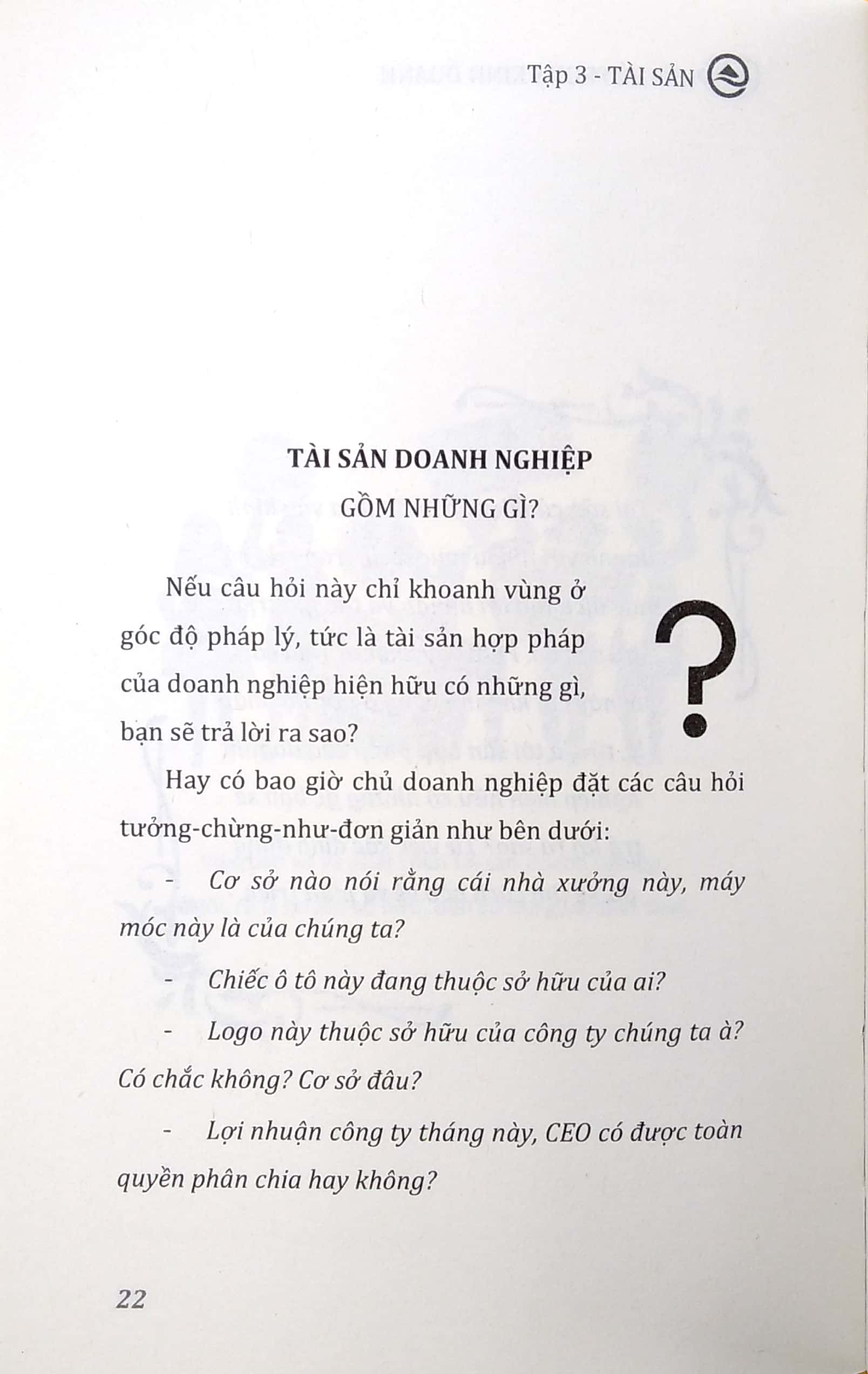 Sách - Pháp Lý Trong Kinh Doanh - Tập 3: Tài Sản | BigBuy360 - bigbuy360.vn