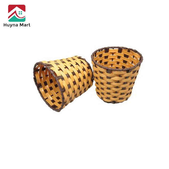 Cốc ly hộp đựng giấy ăn nhựa đan mây dày dặn đẹp giá rẻ