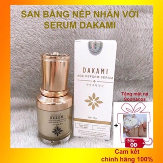 [MỚI 2020]DAKAMI Serum chống lão hóa sau 20 ngày xóa mờ nám tàn nhang nhanh chóng