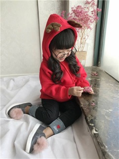 Áo tuần lộc đỏ