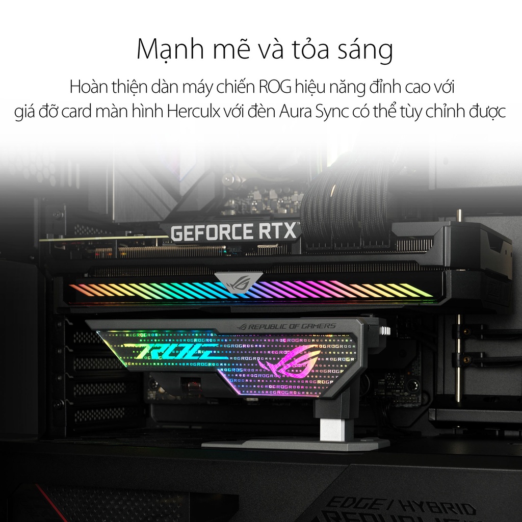 Giá Đỡ VGA ASUS ROG XH01 HERCULX GRAPHICS CARD HOLDER