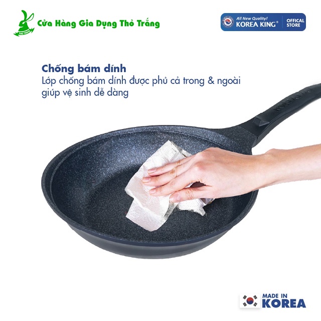 Chảo Chống Dính KoreaKing KFP - 30CI (30cm)