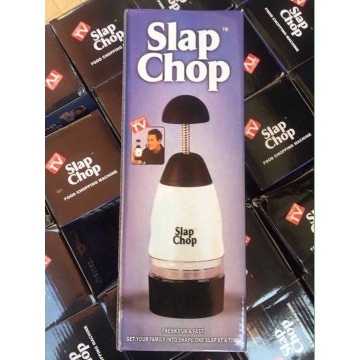 Dụng cụ dập hành tỏi, cắt rau củ quả siêu nhanh đa năng Slap chop
