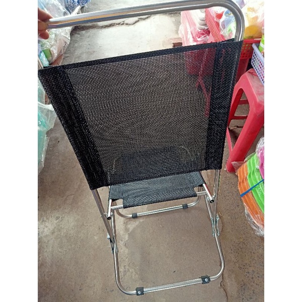 ghế xếp inox, ghế câu cá