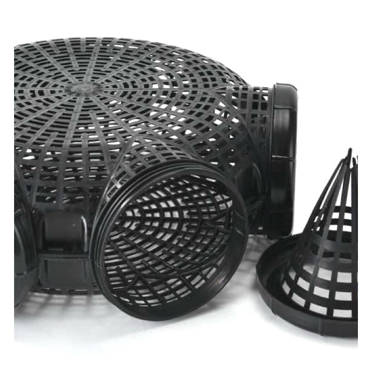 Rọ bẫy lươn,trạch,cua,cá,tôm 3 cửa hàng loại 1 làm bằng nhựa pvc đàn hồi , phiên bản nâng cấp dễ vào khó ra