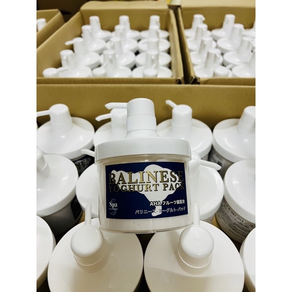 Ủ trắng body sữa chua Balinese Yoghurt Pack Fujicosmetic 500g