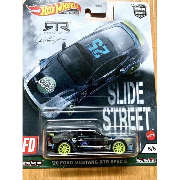 Xe mô hình Hotwheels 20 Ford Mustang RTR Spec 5
