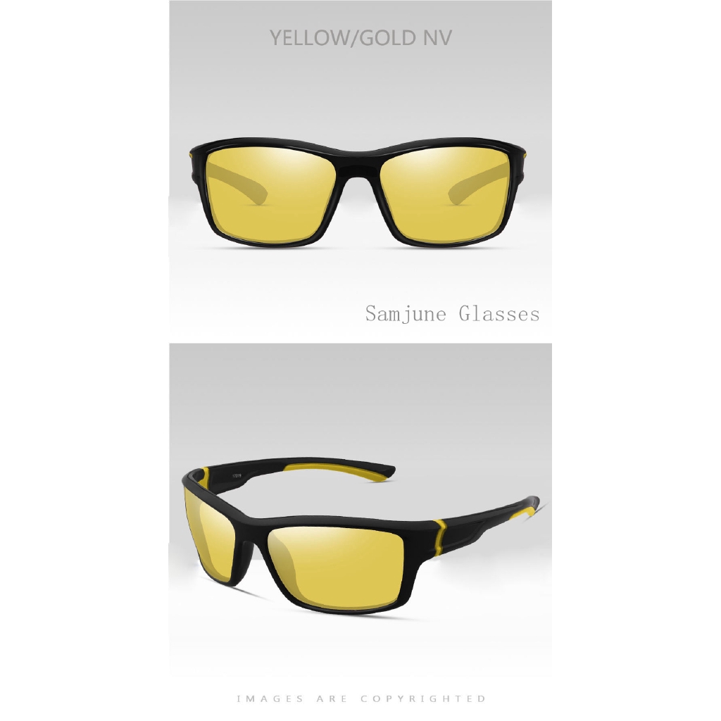 Kính Mát Thể Thao Samjune Hỗ Trợ Tầm Nhìn Ban Đêm Dành Cho Nam