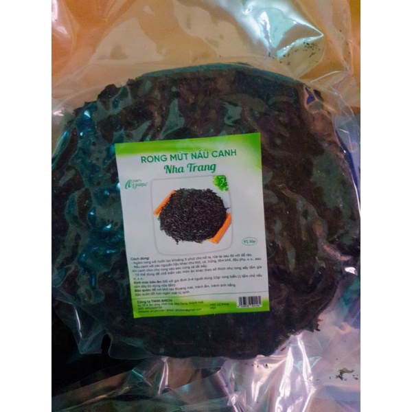 RONG biển khô   loại 1 thơm không tanh 50Gr