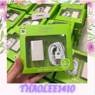 (Xả Kho) Bộ củ, cáp sạc Oppo 4A có 2 cổng USB tiện dụng hỗ trợ sạc nhanh <3 🐷🐷🐷 🐷🐷🐷