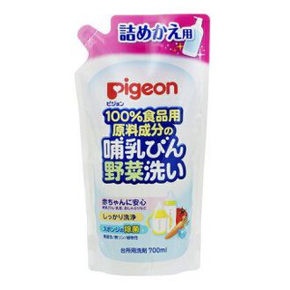 NƯỚC RỬA BÌNH SỮA PIGEON NHẬT BẢN (CHAI 800 ML - TÚI 700ML)