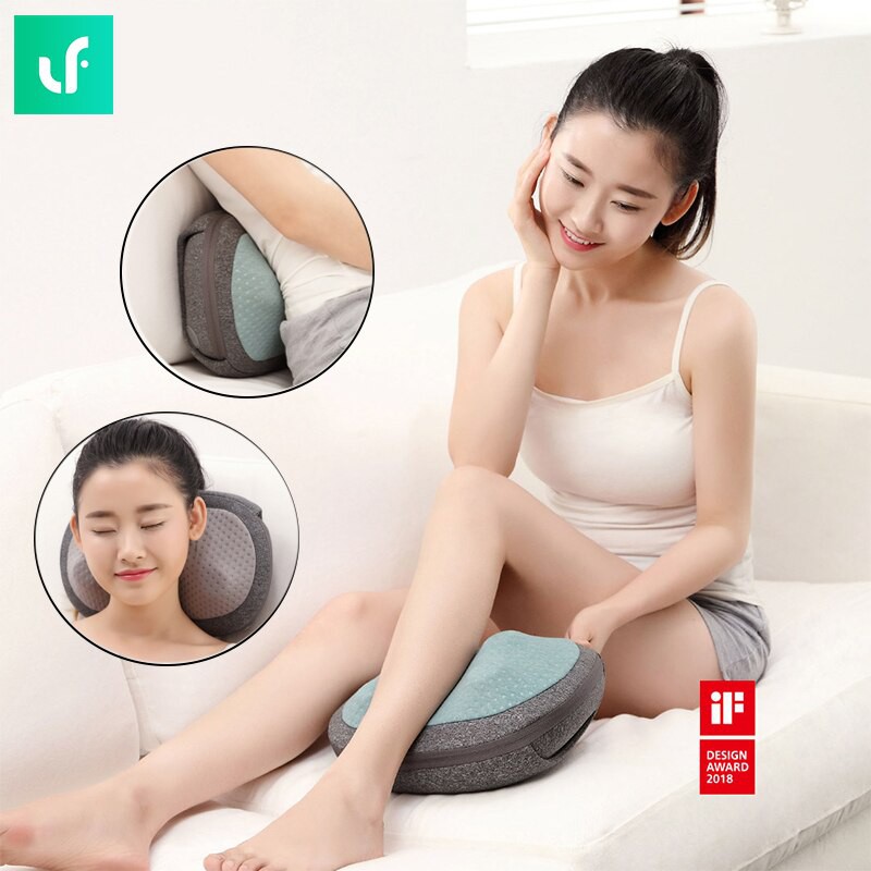 Gối massage nhiệt không dây Xiaomi Leravan LF-YK006