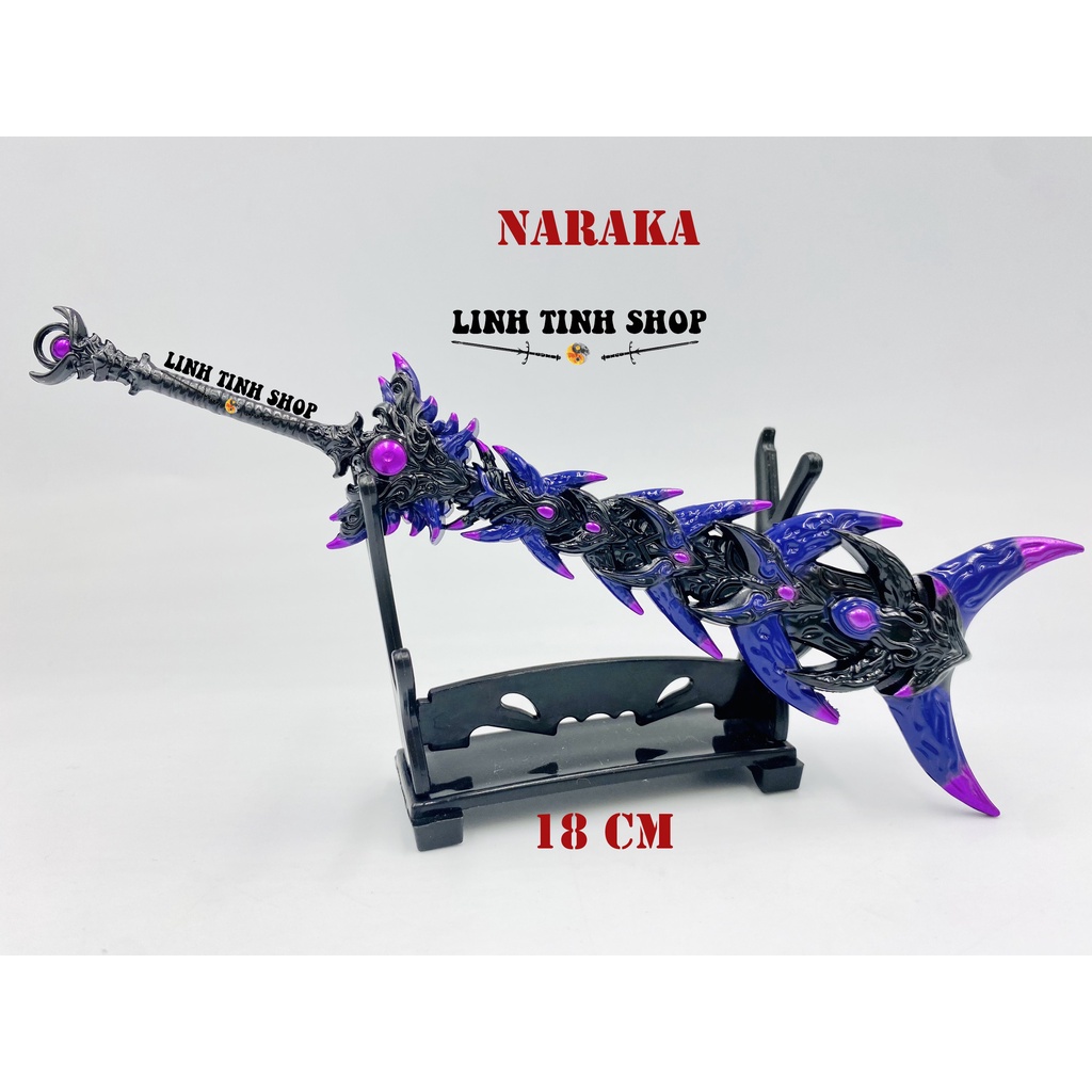 Móc khóa trưng bày Ác Quỷ Trọng Kiếm Naraka Bladepoint  Vĩnh Kiếp Vô Gian