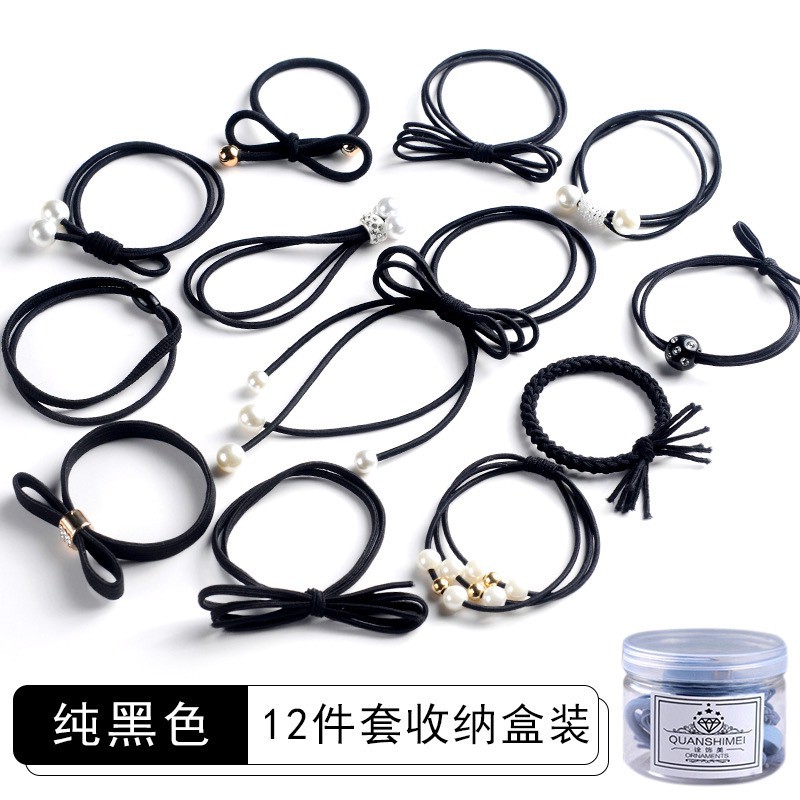 Sét 12 Chun Tóc Nữ❤️FREESHIP❤️Chun Tóc Ba Dây xinh xắn đáng yêu❤️dây buộc tóc đẹp cho nữ mã 006