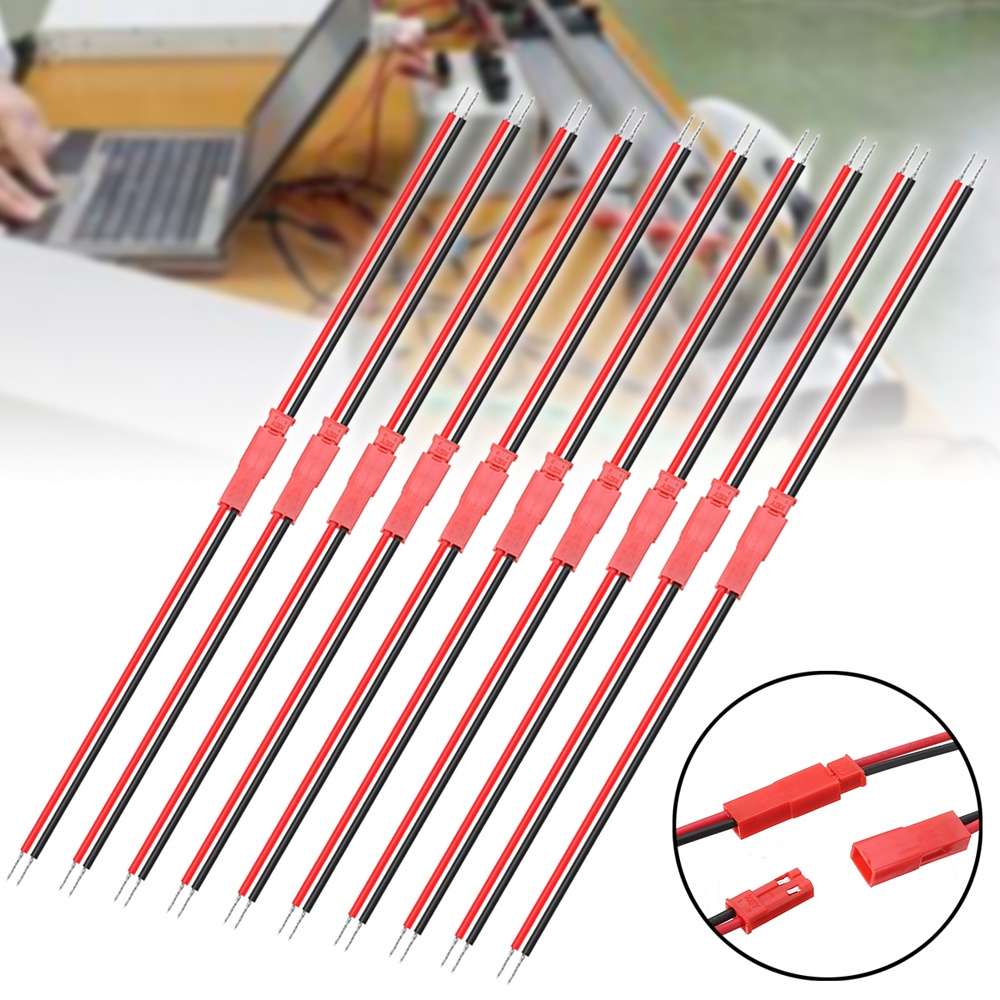 Dây Cáp Kết Nối 2 Pin Jst Cho Máy Bay Điều Khiển Từ Xa Rc 150mm 22 Awg