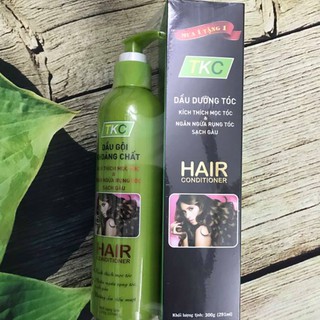 Combo Dầu gội và dầu dưỡng tóc Kích thích Mọc tóc Ngăn rụng tóc TKC 238gr