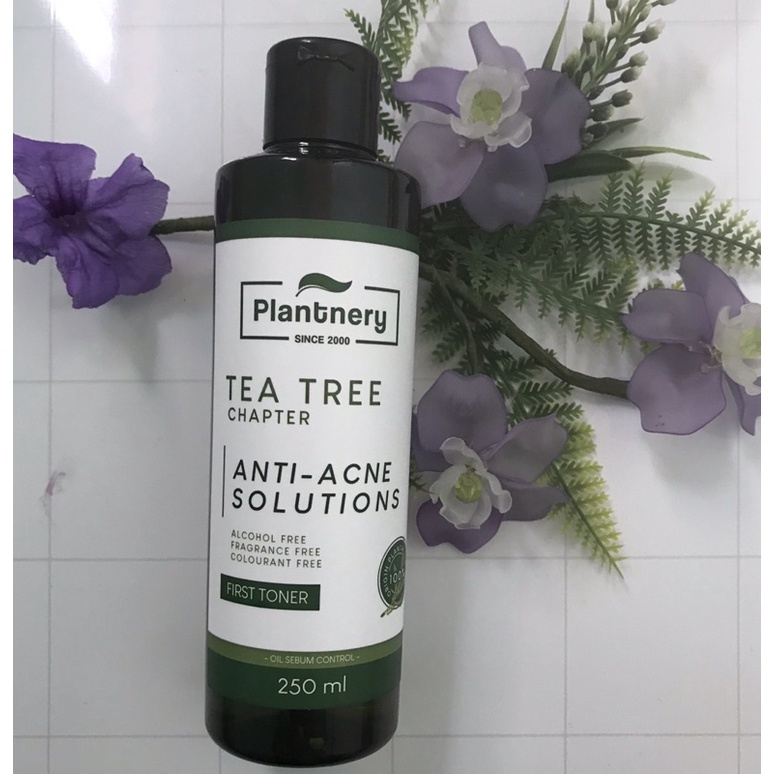 Nước hoa hồng tràm trà dành cho da dầu mụn, nhạy cảm Plantnery Tea Tree First Toner 250ml | BigBuy360 - bigbuy360.vn