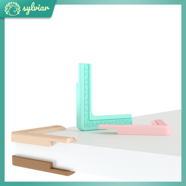 Set 8 miếng bọc góc cửa sổ kính cường lực bằng hợp kim nhôm chống va chạm