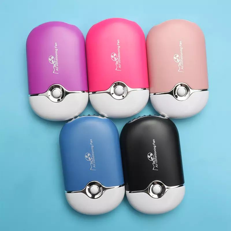 Quạt MINI Fan/ Quạt thổi mi xoá tan hơi cay/kèm dây sạc