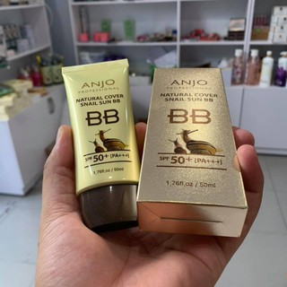 Kem chống nắng Anjo Natural Cover Snail Sun BB - 50 ml