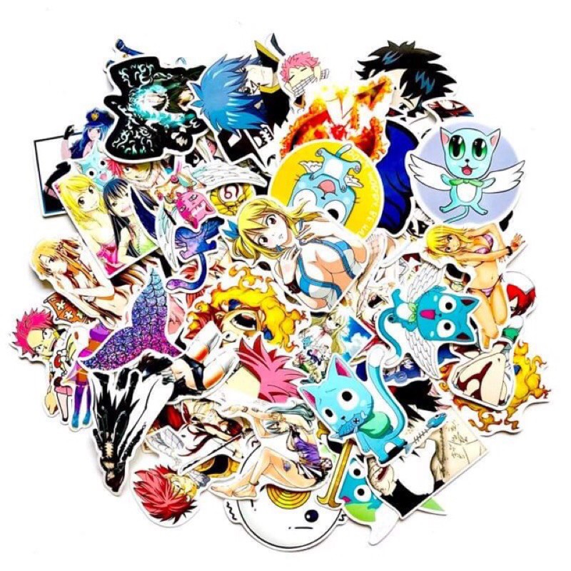 10-50 hình sticker fairytail decal (random hình)