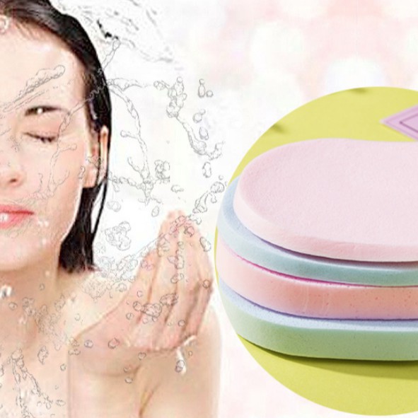 Bông mút bọt biển rửa mặt dầy 1,4cm - Miếng Bọt Biển Rửa Mặt Mềm Mại  Clovershop