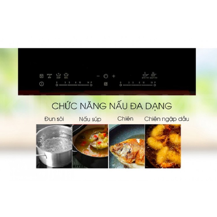 Bếp từ âm đôi Electrolux EHI7280BB Điện Máy Hải Đăng HN